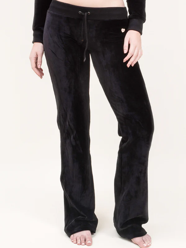 Pantalon Jogging Velours - Noir – Image 4