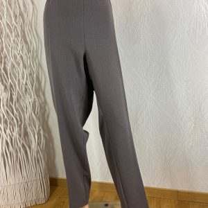 Pantalon habillé femme taille haute élastique fabrication française Telmail