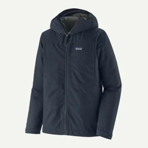 VESTE BOULDER FORK RAIN - SMOLDER BLUE