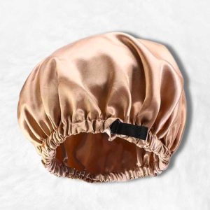 Bonnet en Satin Gold Réglable !