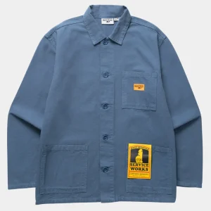 CANVAS CHORE SHIRT - SLATE