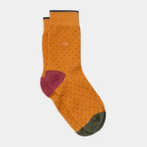 CHAUSSETTES SQUARE - SAFRAN
