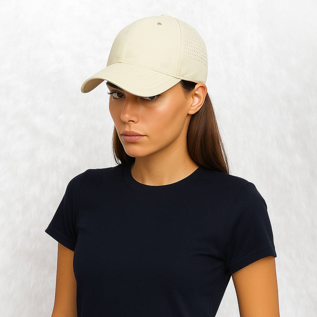 Casquette Grande Taille Sport beige – Image 3