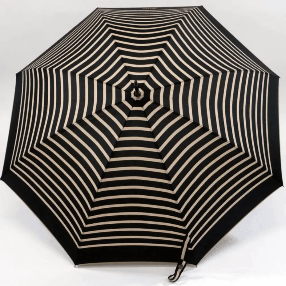 PARAPLUIE JEAN PAUL GAULTIER NOIR / IVOIRE – Image 3