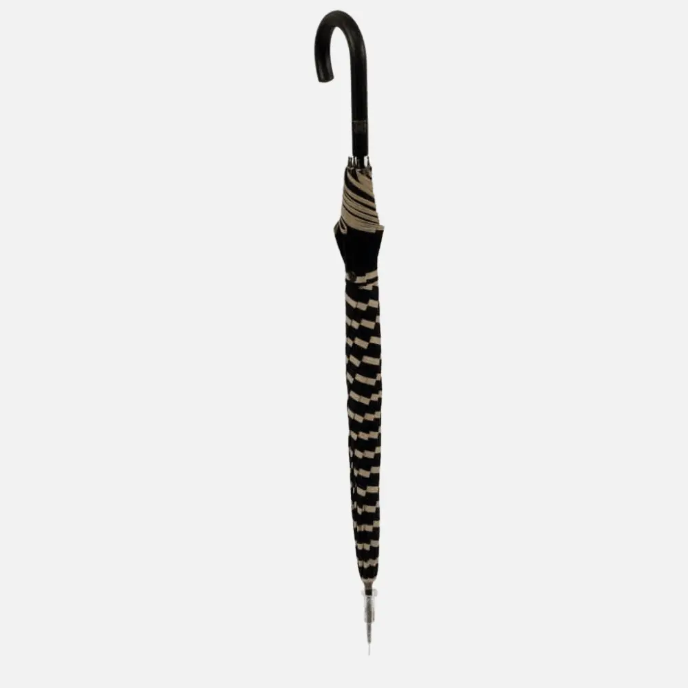 PARAPLUIE JEAN PAUL GAULTIER NOIR / IVOIRE – Image 4