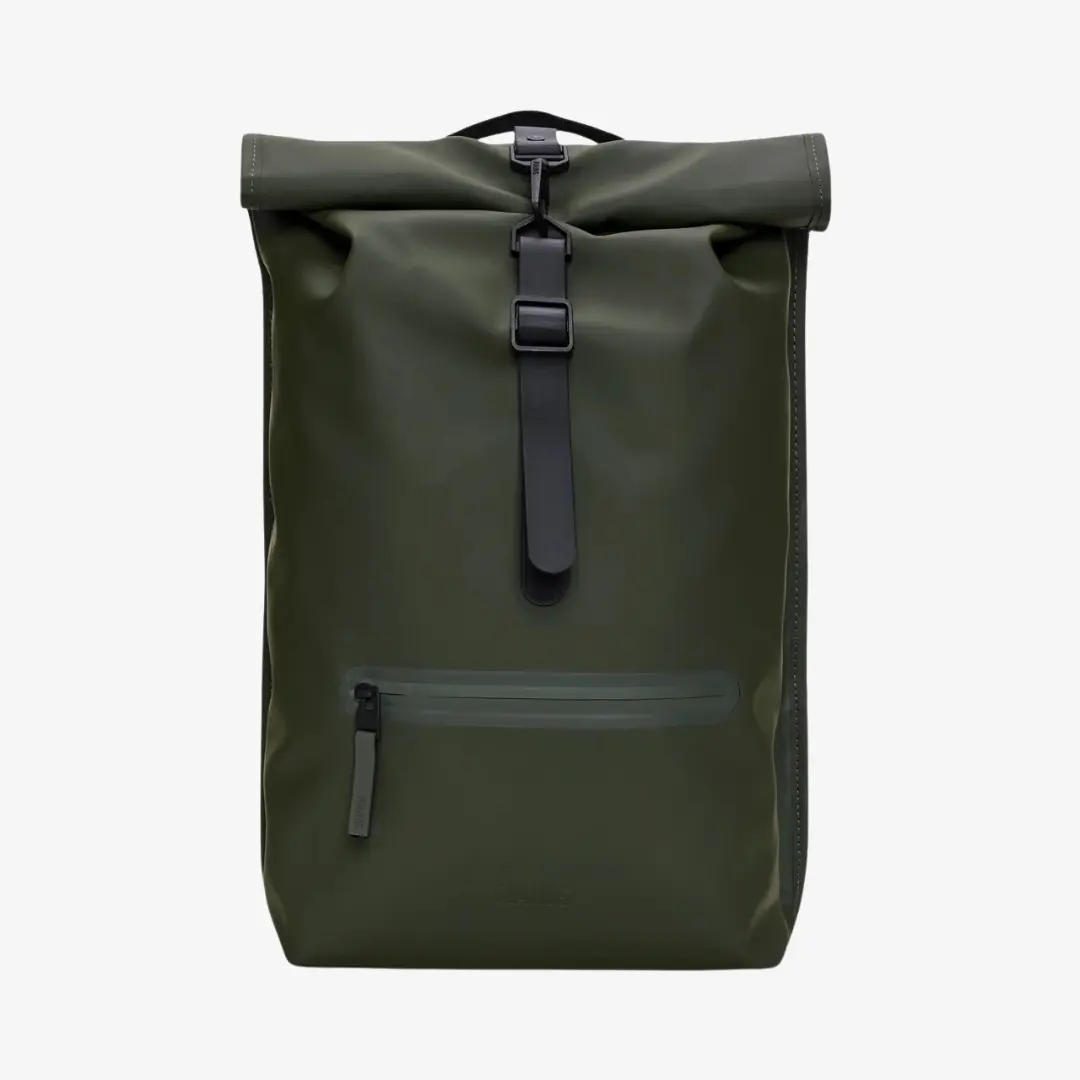 ROLLTOP RUCKSACK - GREEN – Image 2