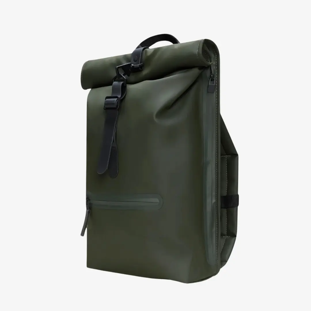 ROLLTOP RUCKSACK - GREEN – Image 4