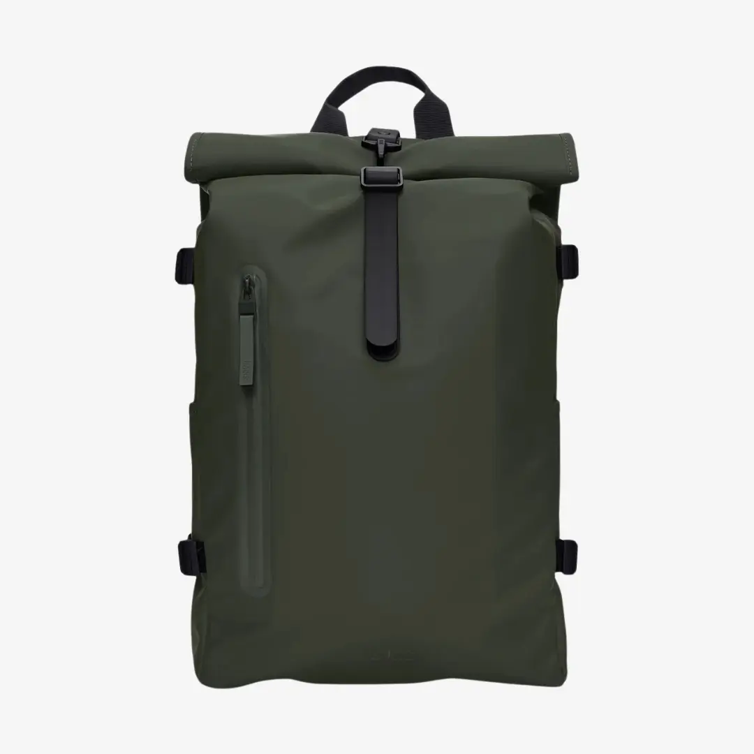 ROLLTOP RUCKSACK LARGE - GREEN – Image 2