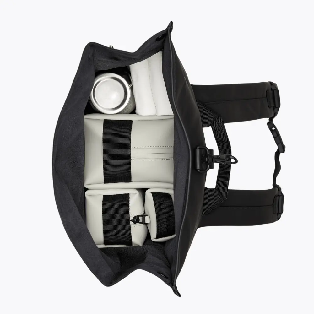 ROLLTOP RUCKSACK - BLACK – Image 5