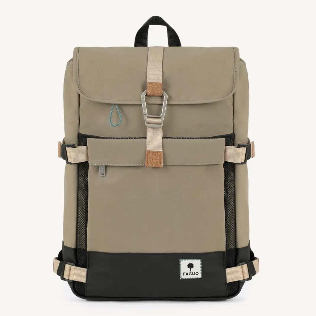 SAC À DOS COMMUTER BEIGE – Image 2