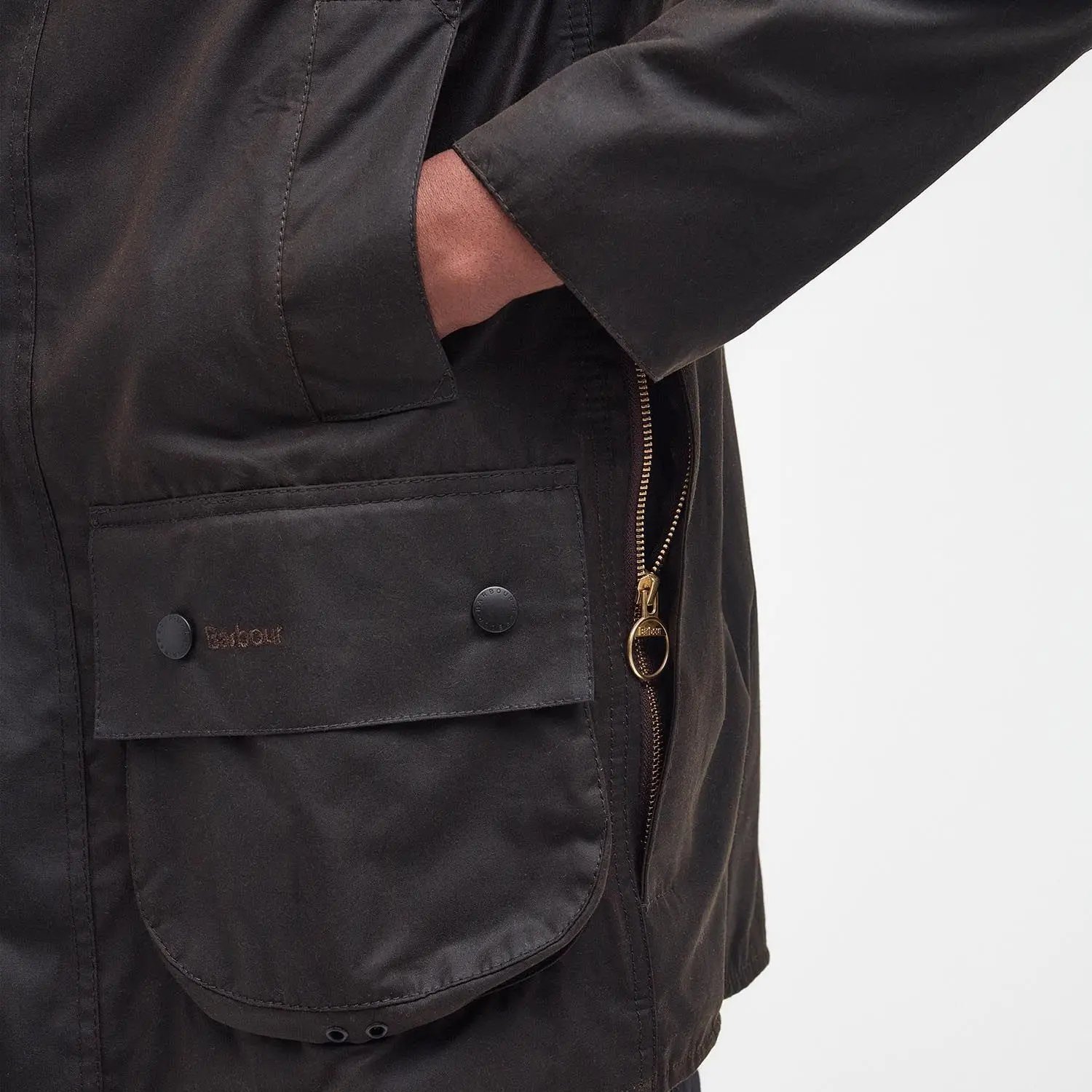 VESTE BEAUFORT - OLIVE – Image 9