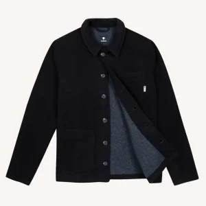 VESTE LAINE LORGE MARINE