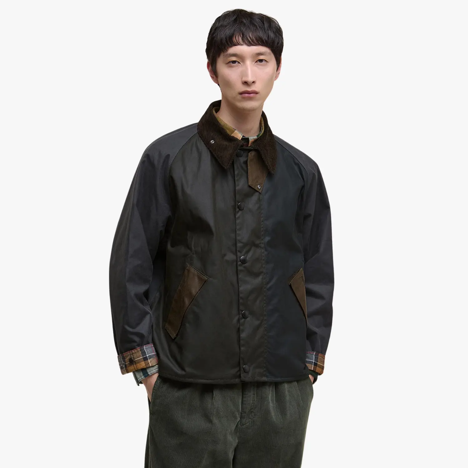 VESTE TRANSPORT PATCHWORK SAGE – Image 3