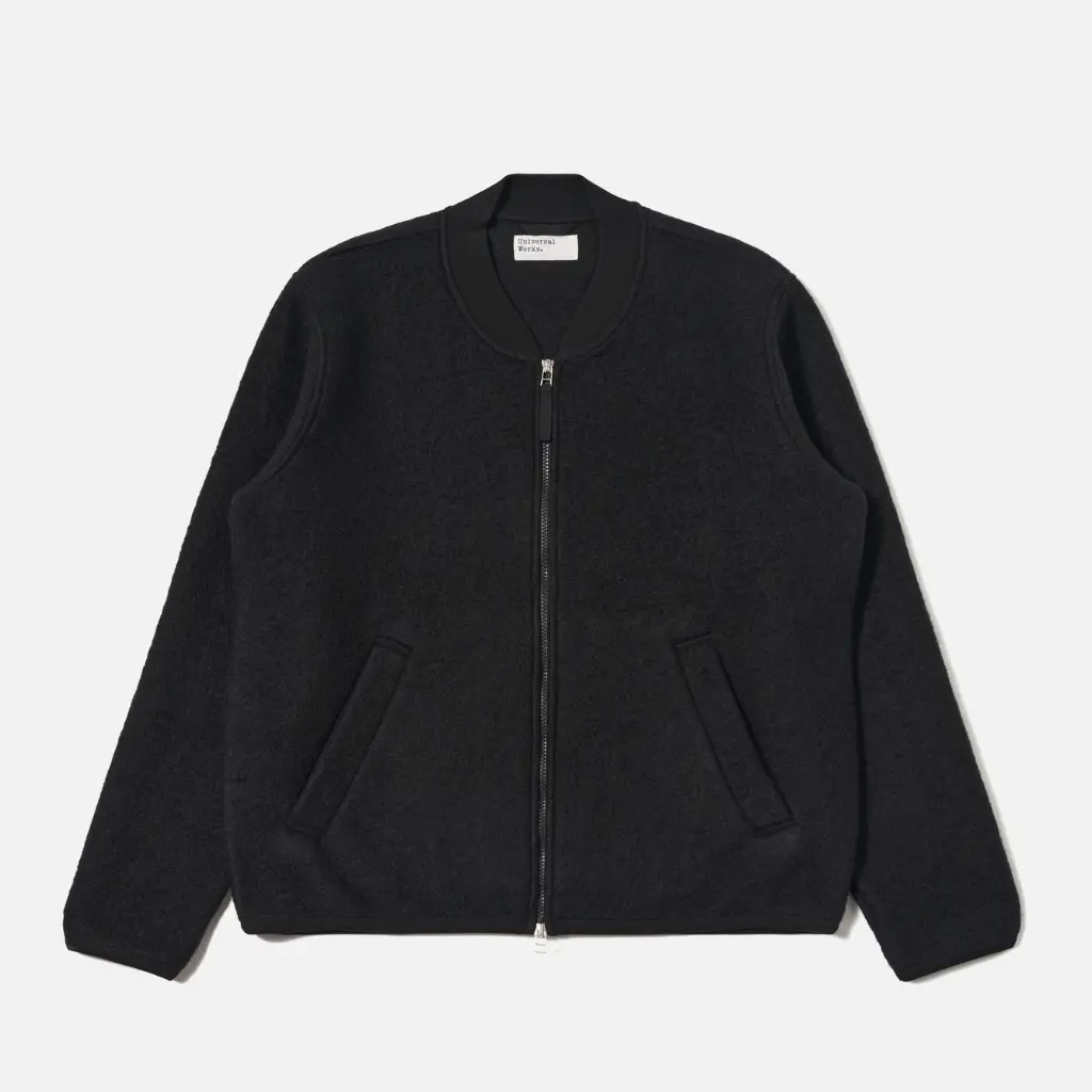 ZIP BOMBER BLACK