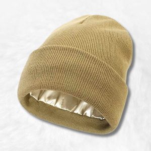 Bonnet Doublé Satin Gold !