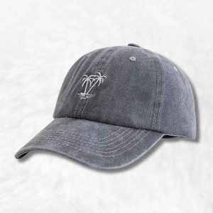 Casquette Été Palmier Grise !