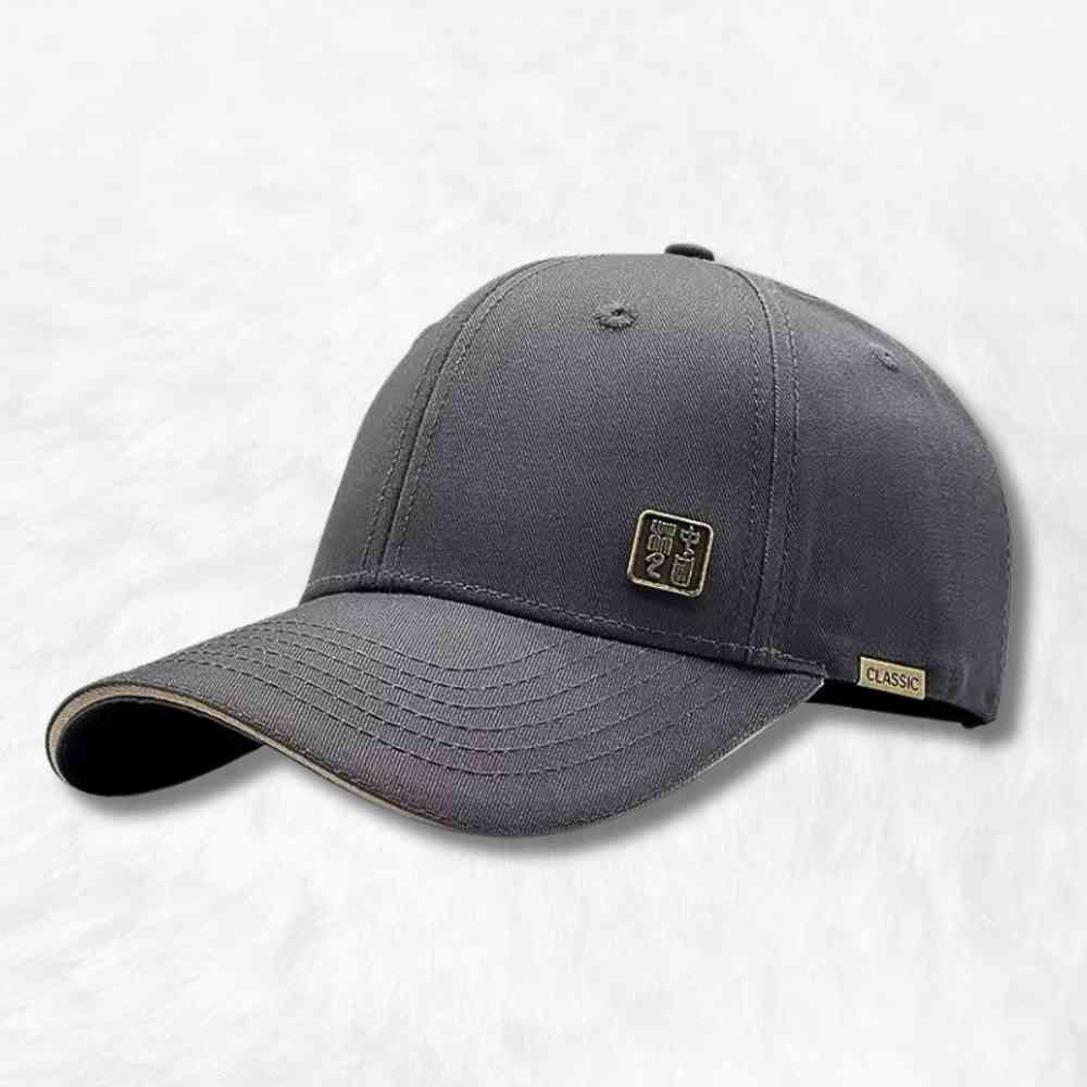 Casquette Grande Taille homme gris – Image 2