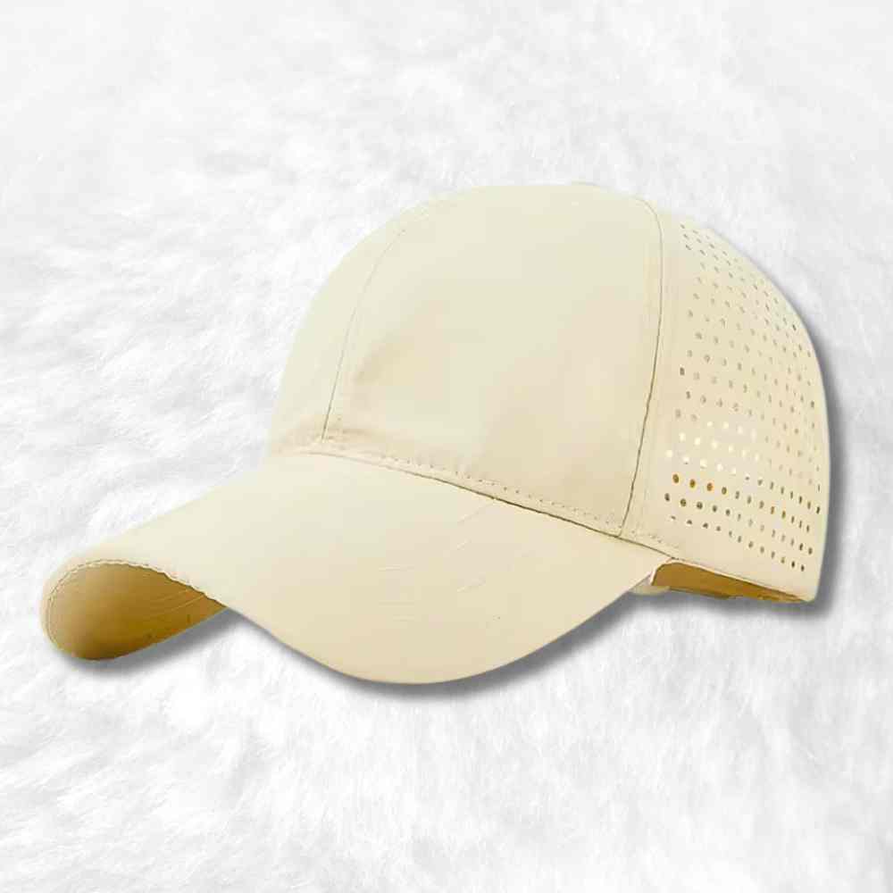 Casquette Grande Taille Sport beige – Image 2